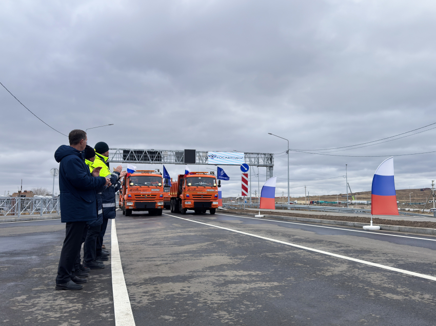 Открыто движение по участку федеральной дороги А-350 к грузовому терминалу МАПП «Забайкальск»